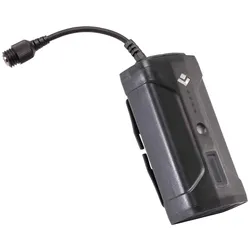 Svart Diamond Icon Uppladdningsbart Batteri
